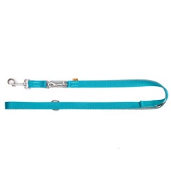 DINGO Smycz przedłużana Twilight Silver - morska 1cm x 220cm