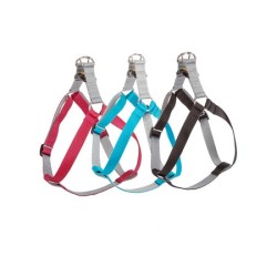 DINGO Szelki FRED Twilight Silver - bordowe rozm. 50 (1,6cm)