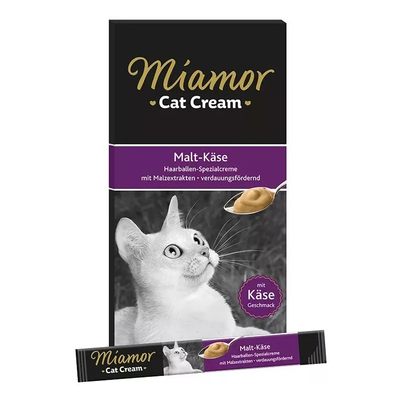 MIAMOR Cat Confect - Malt-Cream pasta z serem 6x 15g