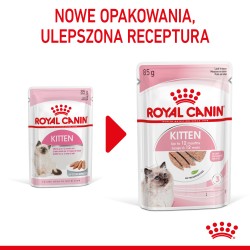 ROYAL CANIN Kitten Instinctive pasztet karma mokra - pasztet dla kociąt do 12 miesiąca życia 48x 85g