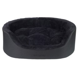 AMIPLAY Legowisko Elipsa Aspen - Czarne M