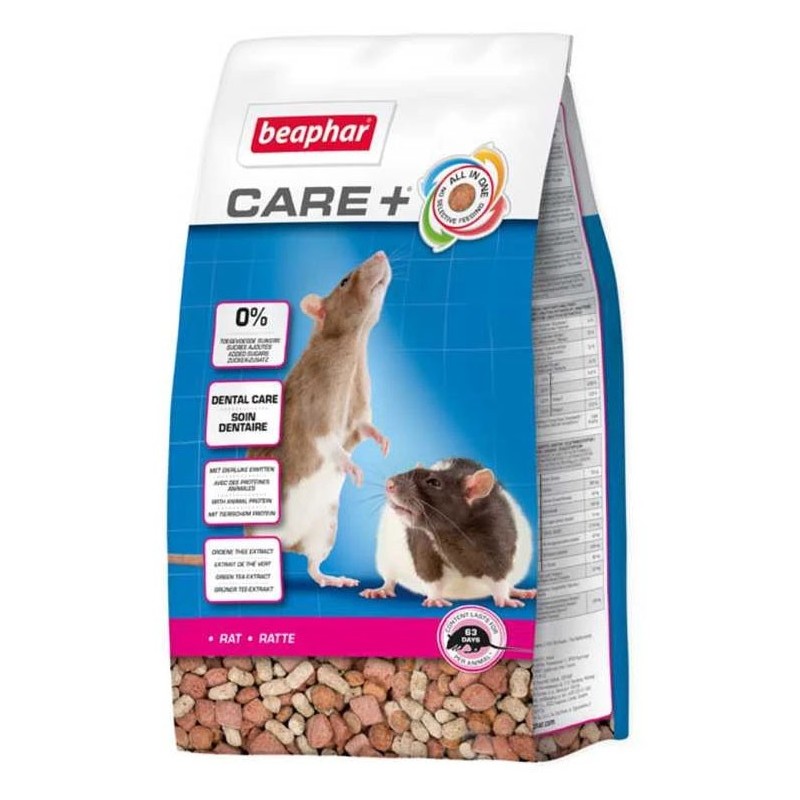 BEAPHAR Care+ Rat - karma premium dla szczura 1,5kg