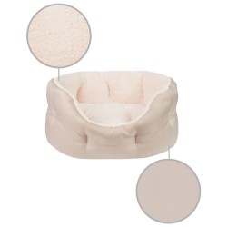 AMIPLAY Legowisko Colosseum Aspen - Beżowe S (47 x 40 x 21 cm)