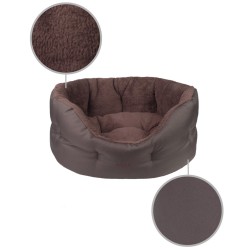 AMIPLAY Legowisko Colosseum Aspen - Brązowe M (57 x 48 x 23 cm)