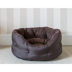 AMIPLAY Legowisko Colosseum Aspen - Brązowe M (57 x 48 x 23 cm)