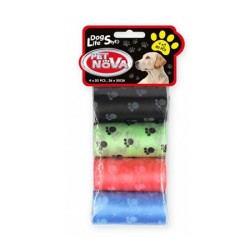 PET NOVA Worki na psie nieczystości - kolorowe