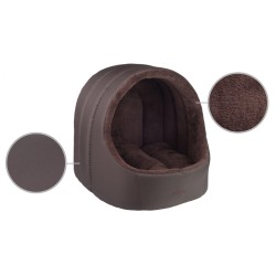 AMIPLAY Buda Owalna Aspen - Brązowa M (40 x 40 x 42 cm)