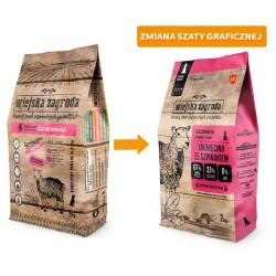 WIEJSKA ZAGRODA dla szczeniąt - Jagnięcina ze szpinakiem 2kg