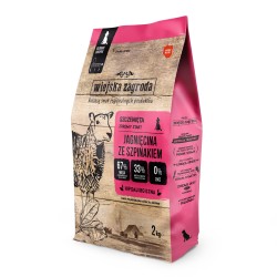WIEJSKA ZAGRODA dla szczeniąt - Jagnięcina ze szpinakiem 2kg