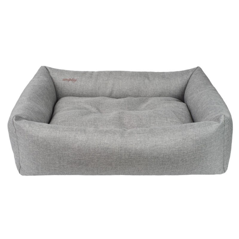 AMIPLAY Legowisko Sofa Palermo - Jasnoszare M