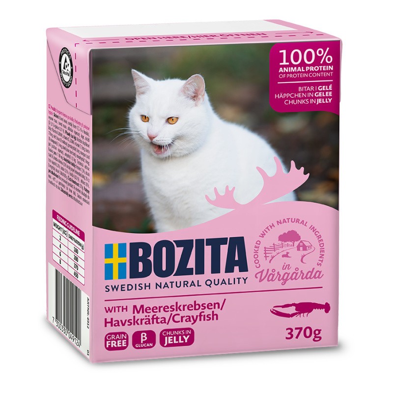 BOZITA Raki - kawałeczki mięsa dla kotów 370g (galaretka) 370g