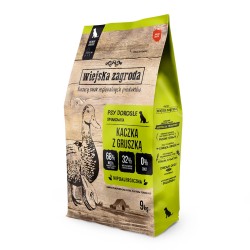 WIEJSKA ZAGRODA dla psa - Kaczka z gruszką 9 kg