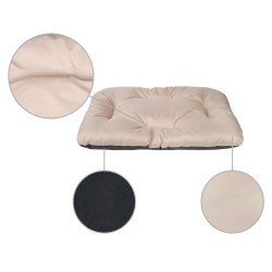 AMIPLAY Poduszka prostokątna Basic - Beżowa L