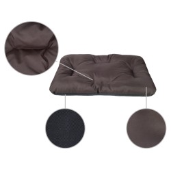AMIPLAY Poduszka prostokątna Basic - Brązowa M