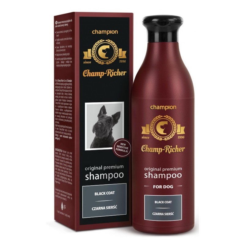 CHAMP-RICHER - szampon czarna sierść 250ml