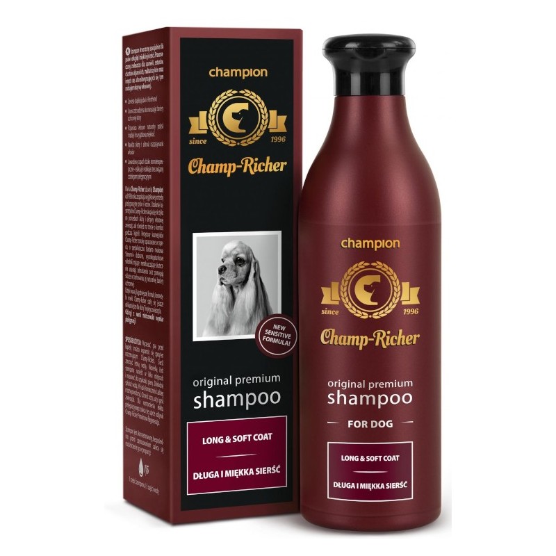 CHAMP-RICHER - szampon długa i miękka sierść 250ml