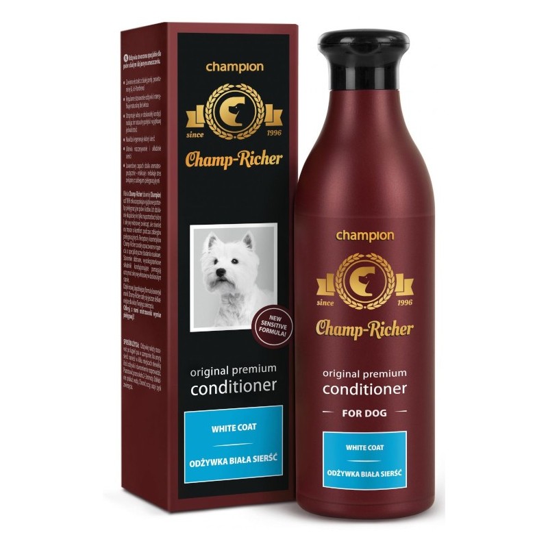 CHAMP-RICHER - odżywka biała sierść 250ml