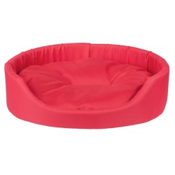 AMIPLAY Legowisko owalne Basic - Czerwone S