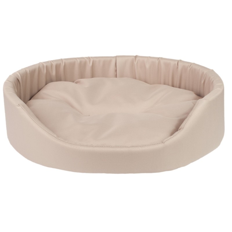 AMIPLAY Legowisko owalne Basic - Beżowe L