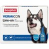 BEAPHAR Vermicon Line-On Dog - 3 pipety kropli przeciwpchłowych dla psów L - 4,5ml (3 pipety)