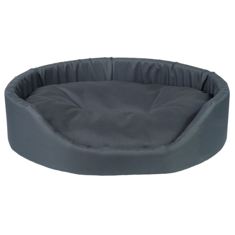 AMIPLAY Legowisko owalne Basic - Grafitowe S