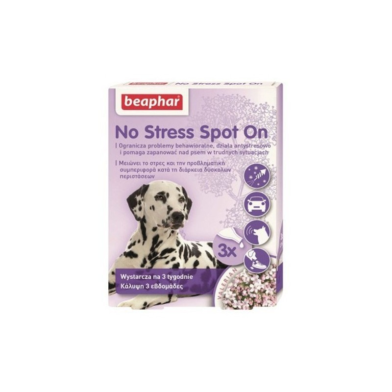 BEAPHAR Calming Spot On 0,7ml - 3 pipety dla psów