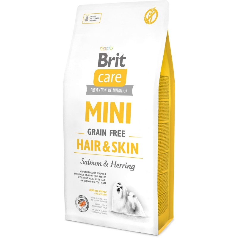 BRIT CARE Mini Hair & Skin - Salmon & Herring 2kg