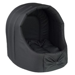 AMIPLAY Buda owalna Basic - Czarna S (36 x 36 x 35 cm)