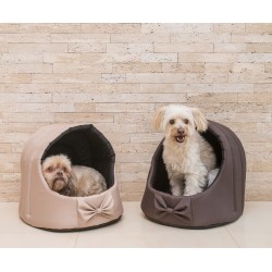 AMIPLAY Buda owalna Basic - Czarna M (40 x 40 x 42 cm)