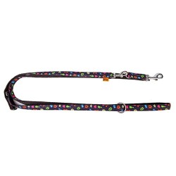 DINGO Smycz przedłużana America - Alabama 2 cm x 120-220 cm