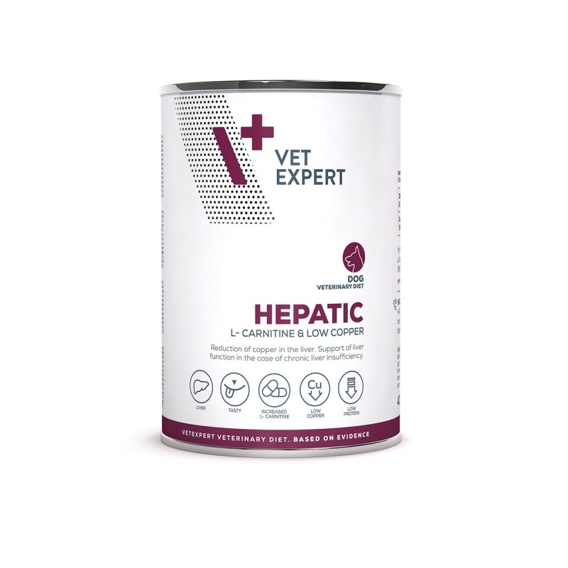 VETEXPERT 4T Veterinary Diet Dog Hepatic (puszka) 200g (puszka)