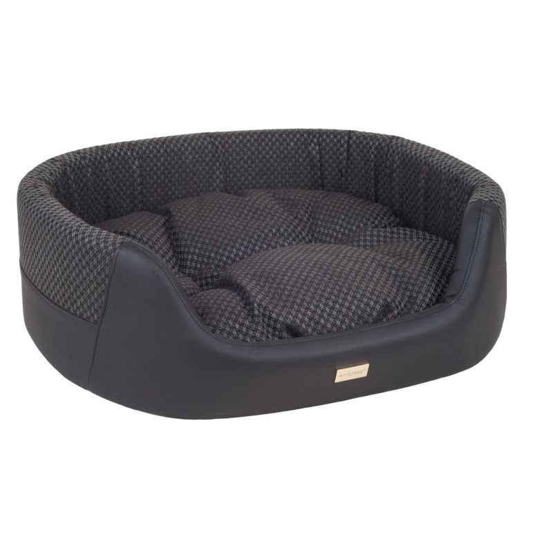 AMIPLAY Legowisko Elipsa 2 in 1 Morgan - Czarne M