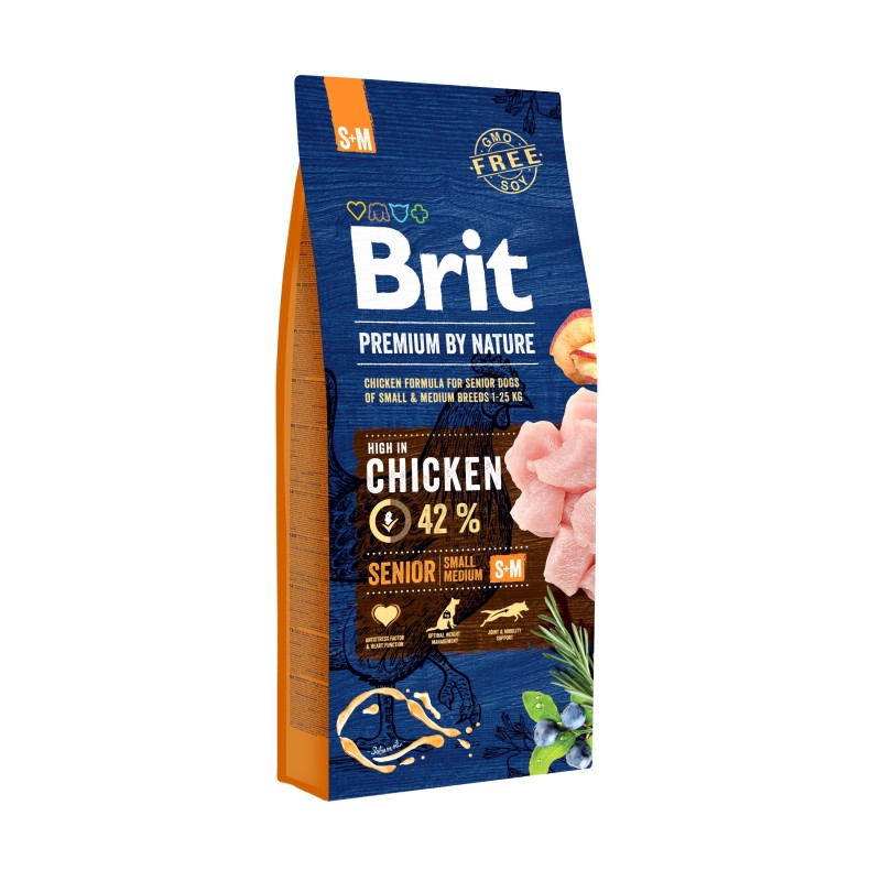BRIT Premium by Nature Senior S + M 2x 15kg
