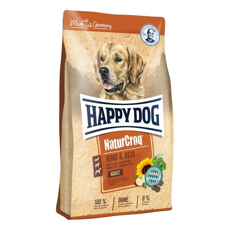 HAPPY DOG NaturCroq Beef & Rice 4 kg
