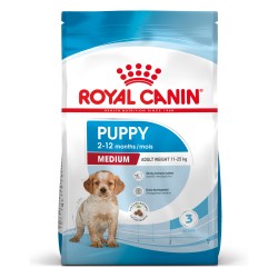 ROYAL CANIN Medium Puppy karma sucha dla szczeniąt ras średnich, od 2 do 12 miesiąca 15 kg