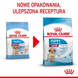 ROYAL CANIN Medium Puppy karma sucha dla szczeniąt ras średnich, od 2 do 12 miesiąca 4 kg