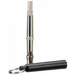 TRIXIE Metalowy gwizdek ultradźwiękowy (wysokotonowy) dla psa