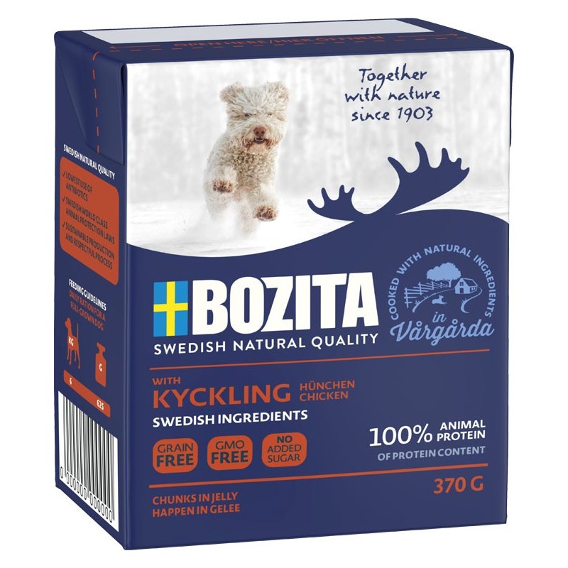 BOZITA z kurczakiem w galaretce - mokra karma dla psów 370g