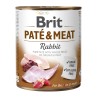 BRIT Paté & Meat Rabbit 12x 400g (puszka)