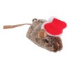 DINGO Zabawka dla kota - Mysz Mikołaj