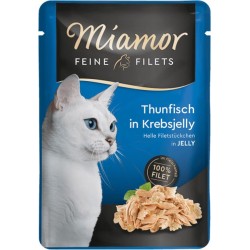 MIAMOR Feine Filets w galaretce -  tuńczyk w galaretce krabowej 100g