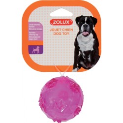ZOLUX Piłka TPR "Pop" - różowa 7,5 cm