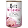 BRIT Paté & Meat Chicken & Turkey For Puppy 800g