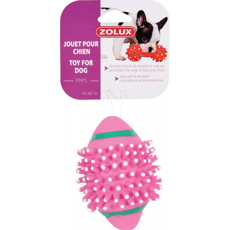 ZOLUX Zabawka winylowa - piłka do rugby 11,5cm