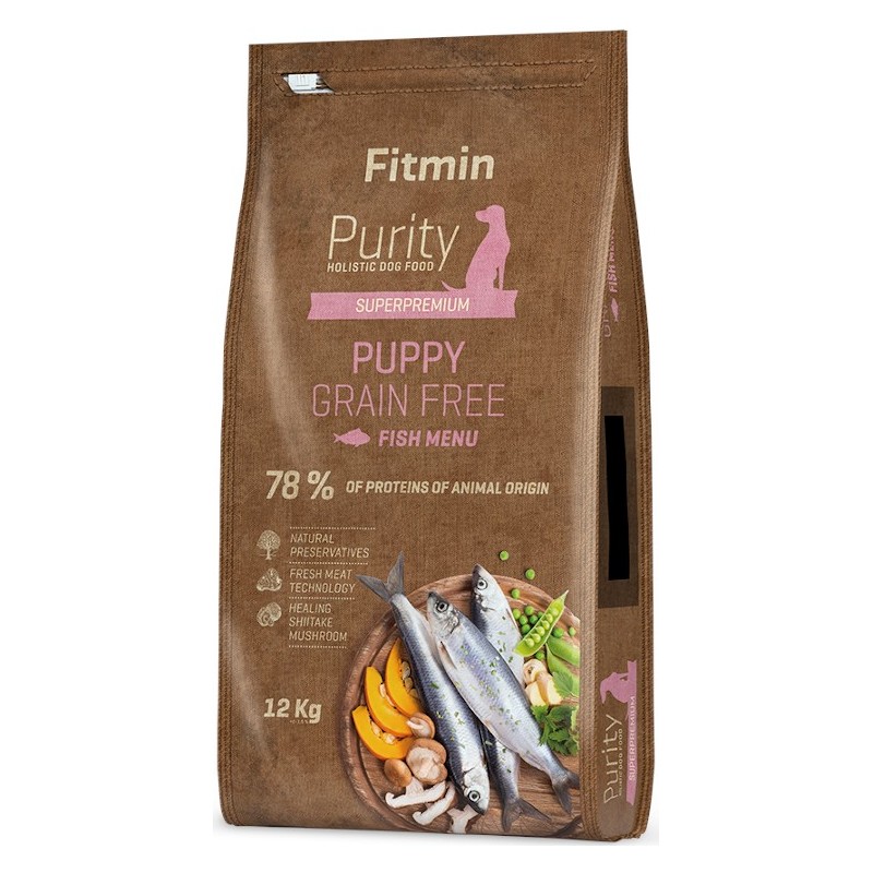 FITMIN Purity Grain Free Puppy Fish 12kg