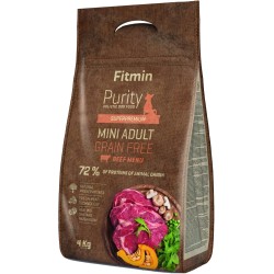 Fitmin Purity Grain Free Adult Mini Beef 800g