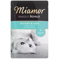 MIAMOR Ragout - Kura i Łosoś w sosie 100g