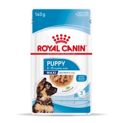 ROYAL CANIN Maxi Puppy karma mokra w sosie dla szczeniąt ras dużych, do 15 miesiąca życia 20x 140g
