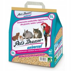 CAT'S BEST Pet's Dream Universal - dla gryzoni, ptaków i kotów 5l / 2,8kg
