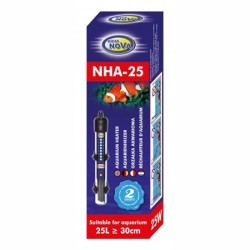 AQUA NOVA Grzałka 25W z termostatem 20,5cm